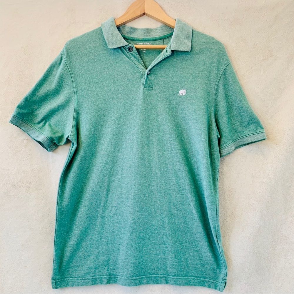 EUC Banana Republic polo shirt size L